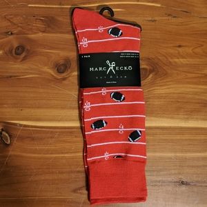 Marc Ecko Dress Socks - Footballs NWT
